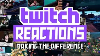 Twitch Raid Reactions! [MAKE THE DIFFERENCE] Twitch Stream Highlights