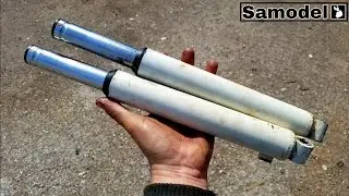 Repair fork on Honda Dio scooter