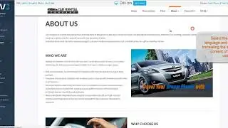 VEVS CMS 2.0 - How to Translate Static Website Content