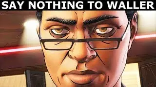 Say Nothing To Waller - BATMAN Season 2 The Enemy Within Episode 1: The Enigma (Telltale Series)