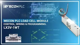 WECON LOAD CELL MODULE LX3V1WT CONTROL AND PROGRAMMING