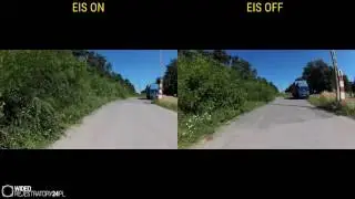Yi 4K Action Camera - EIS demo (Electronic Image Stabilization)