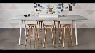 Coalesse Cork Wall at NeoCon Timelapse 2017