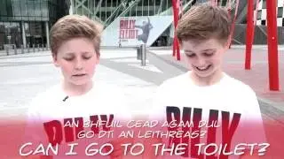 Billy Elliot Cast Attempt Irish Sayings