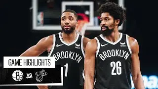 Game Highlights | Brooklyn Nets vs. Miami Heat | 11.25.23