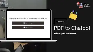 PDF to Chatbot - An alternative to PDF AI chatbot