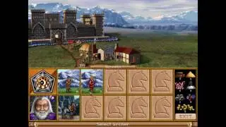 Heroes 2 Expert Playthrough 3 ( Map: Grim Reaper ), Part 1