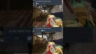 Sync Ads Fov to Scope Zoom | On vs Off 