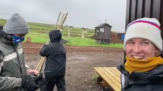 A Day with Volunteers: Improving the Bike Trails in Skálafell