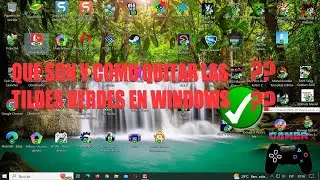 HOW TO REMOVE GREEN TILES IN WINDOWS