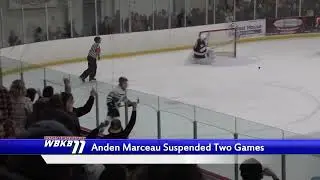 Alpena Captain Anden Marceau Suspended Two Games