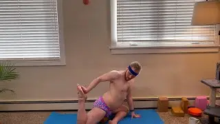 Beginner Naked Yoga | Hips and Hamstrings | Broz Fitness (65-Minute)