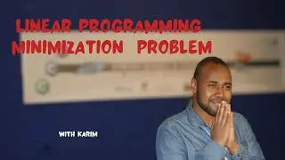 Tutorial : Linear programming  minimization  problem
