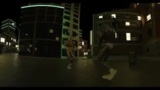 Virtual Reality (VR) 360° 4k - Street Dance