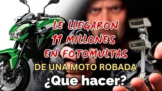 🔴 Fotomultas de un vehículo robado. ¿Que hacer?