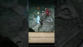Diablo Immortal AAA voice acting in quests #shorts