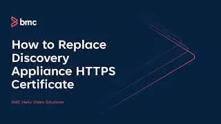 Helix Discovery: How to Replace Discovery Appliance HTTPS Certificate