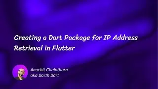 Dart แบบ Dart Dart EP213: How to Get IP Address in Flutter Using a Dart Package