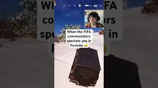 The commentators spectate me in Fortnite 🫣
