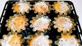 ВЫ БУДЕТЕ ДЕЛАТЬ ЭТИ КЕКСЫ КАЖДЫЙ ДЕНЬ💯ПРОСТО И ОЧЕНЬ ВКУСНО✅‼️