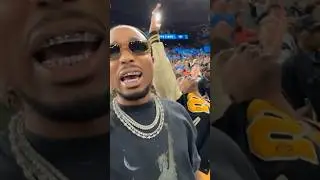Quavo & Travis Scott sing the US National Anthem at the Olympics