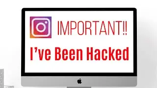 VERY IMPORTANT VIDEO ABOUT MY INSTAGRAM ACCOUNT!! I have Been Hacked 😮