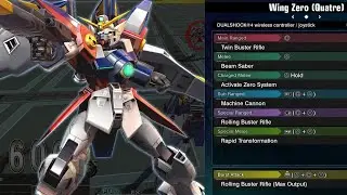 Wing Gundam Zero (Quatre) - Gundam Extreme Versus Maxi Boost ON Combo Guide