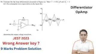 JEST 2023 Q No. 40 Wrong Answer key ? Solution by MM Sir