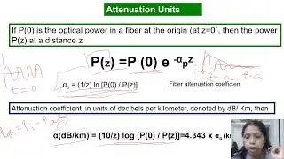 Attenuation and Some numerical