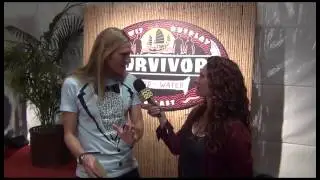 Suvivor: Blood vs Water Season Finale Red Carpet Interview with Tyson Apostol