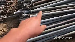 Опалубка перекрытий Каплок на строительном объекте В Московской области