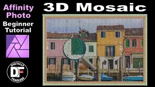 Affinity Photo beginners tutorial - Create a simple mosaic.