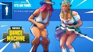 FORTNITE IT'S GO TIME! EMOTE. Girls need to pee - let it Go =)