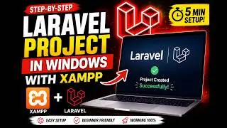 how to start laravel project in windows with xampp easy method