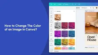 How to Change The Color of an Image in Canva? | Canva Tutorials | Trainn