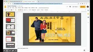 Butter's Final Meal Teacher's Guide, Slides 1 &2