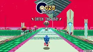 Sonic Mania |5th Chaos Emerald UFO Mini game|