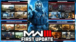The FIRST Major Update for Modern Warfare 3 Multiplayer… (ALL New Operators, Maps & More)