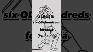 Fastest to six ODI hundreds for India #shorts #icc #viral #shortvideo #youtubeshorts #cricket #short