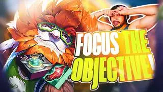 A Grandmaster Ivern Jungle But My Team Has Never Heard Of Objectives Before!!!