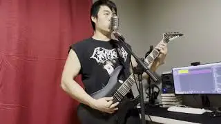 Cryptopsy  - "Crown of Horns" (Guitar and Vocals cover)+ Solo