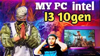 My pc intel core 13 10 generation// free fire gameplay test// no graphics card// only Head shot/