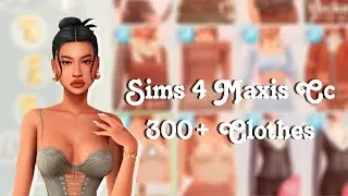 Sims 4 | elegant Maxis Match Cc folder🤍