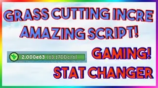 Grass Cutting Incremental Script Hack GUI