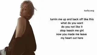 V - Slow Dancing (Lyrics)