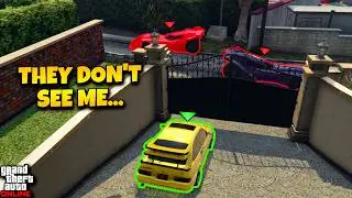 4 VIGILANTES vs Vapid LOZSPEED! GTA 5 Manhunt!