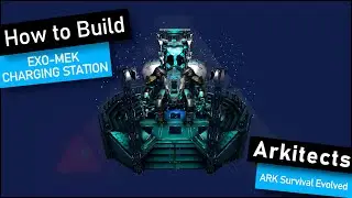 ARK: How to Build A Exo-Mek Charging Station ARK Survival Evolved