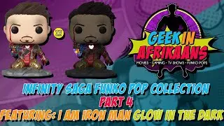 Infinity Saga Funko Pop Collection Part 4 Ft  Iron Man Glow in the Dark