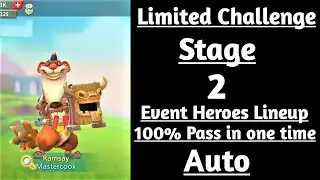 MasterCook Limited Challenge Stage 2 | Ramsay Stage 2 April 2023 - Lords Mobile