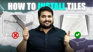 How to Install Tiles Like a Pro in 7 Steps!✅🤔